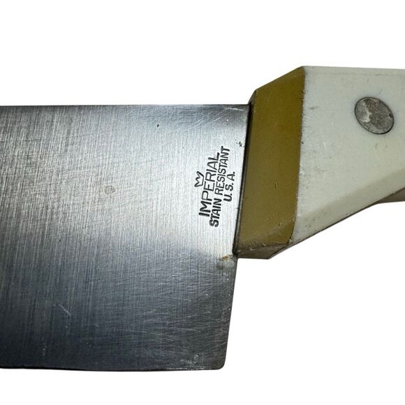 Vintage IMPERIAL LE DECOUPEUR 8.5" Chef Knife USA - Picture 5 of 9
